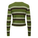 JDY Emmie langærmet strikcardigan - Cedar Green