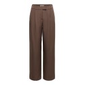 ONLY Linda-Berry high waist bukser - Chocolate Martini