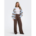 ONLY Linda-Berry high waist bukser - Chocolate Martini