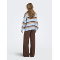 ONLY Linda-Berry high waist bukser - Chocolate Martini