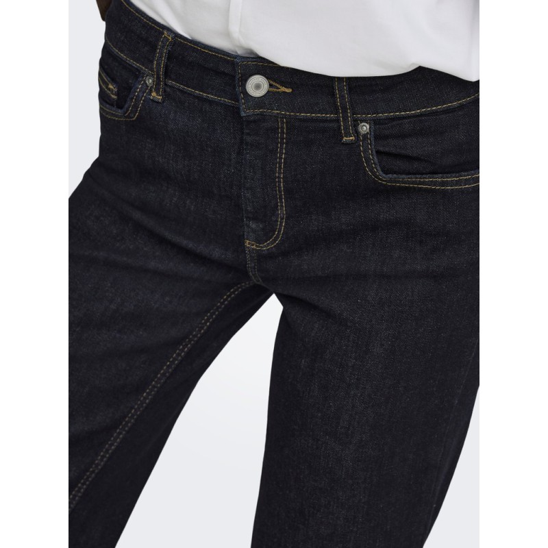 ONLY Blush straight fit denim jeans - Blue Denim / RINSE