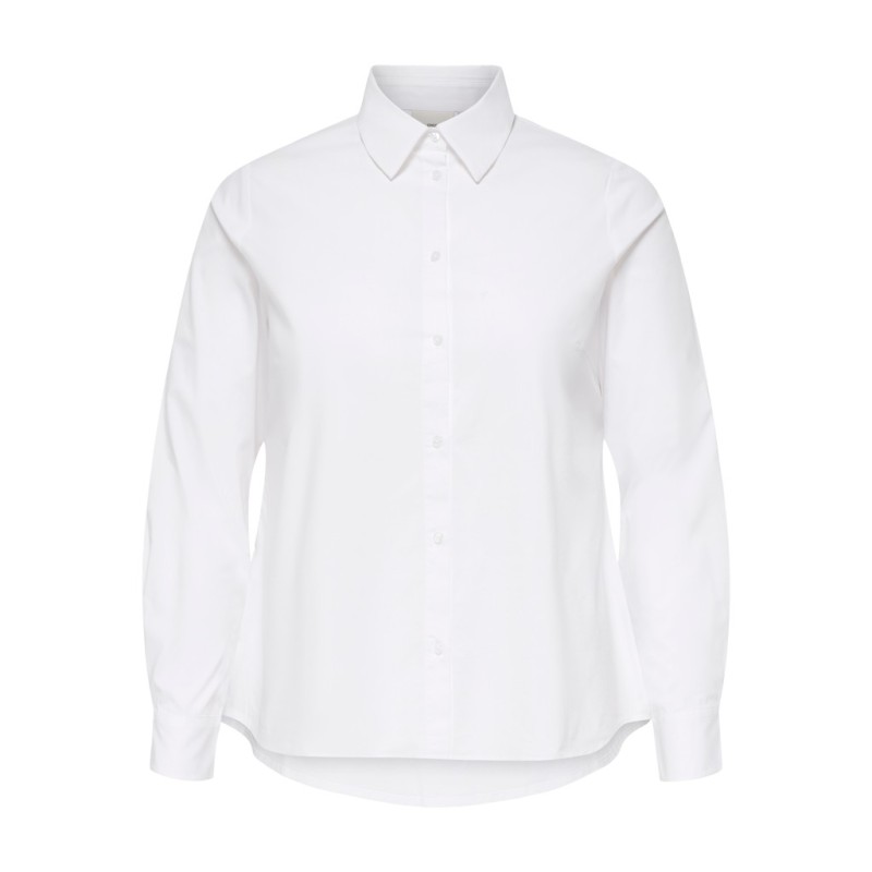 ONLY CARMAKOMA Langærmet skjorte - Bright White