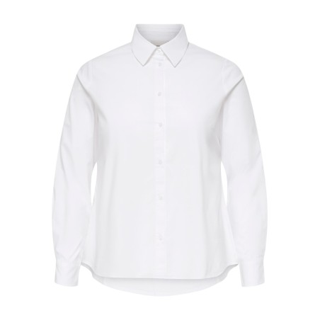 ONLY CARMAKOMA Langærmet skjorte - Bright White