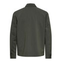 ONLY & SONS Will zip overshirt - Beluga