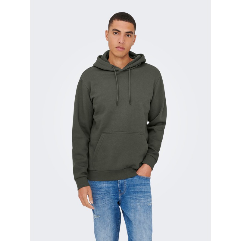ONLY & SONS Ceres sweat hoodie - Beluga