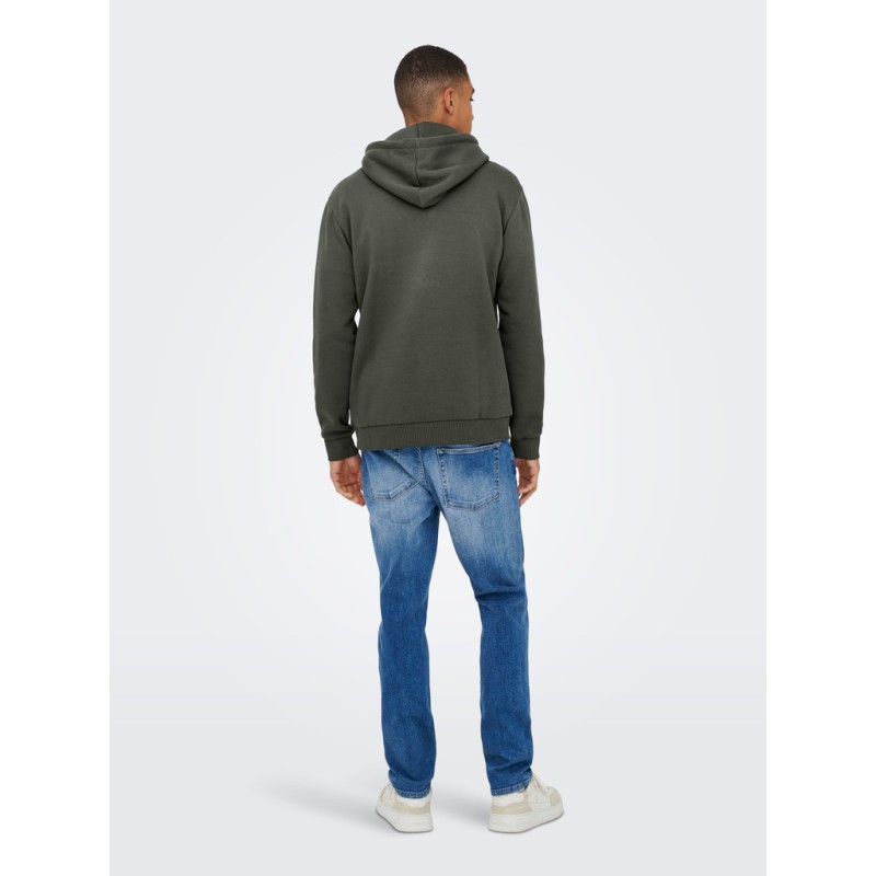 ONLY & SONS Ceres sweat hoodie - Beluga