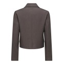 ONLY Linda langærmet blazer - Chocolate Torte / MELANGE