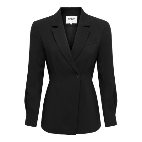ONLY Niko langærmet balloon fit blazer - Black