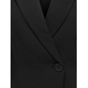 ONLY Niko langærmet balloon fit blazer - Black