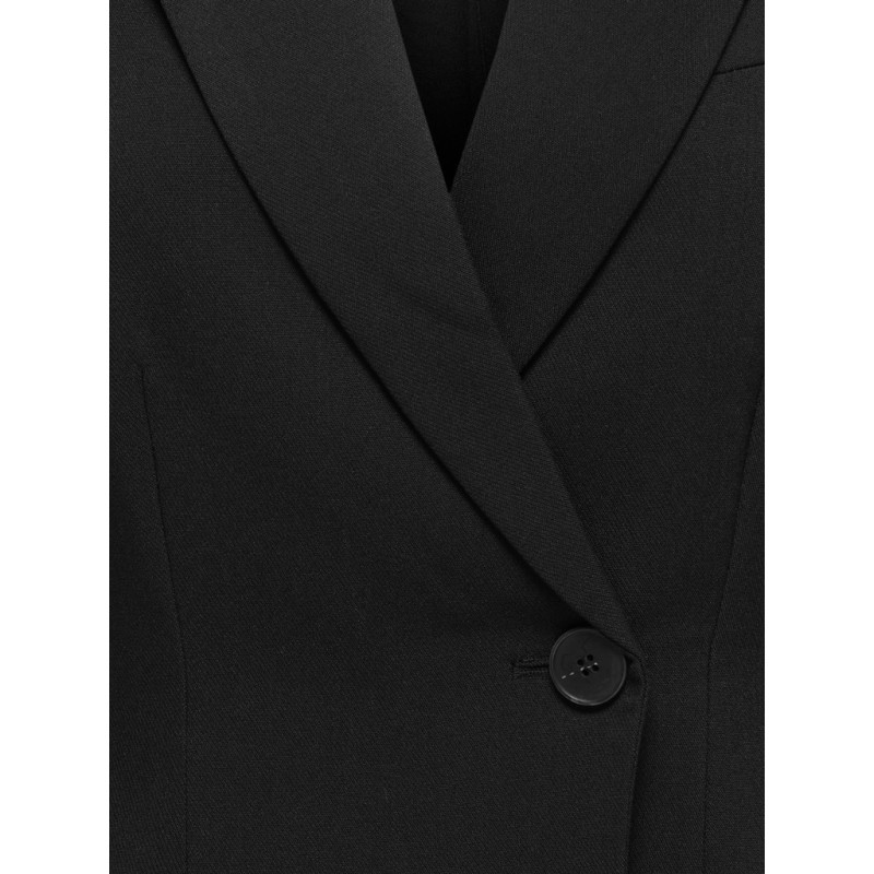 ONLY Niko langærmet balloon fit blazer - Black