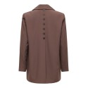 ONLY Lana-Berry langærmet blazer - Chocolate Martini