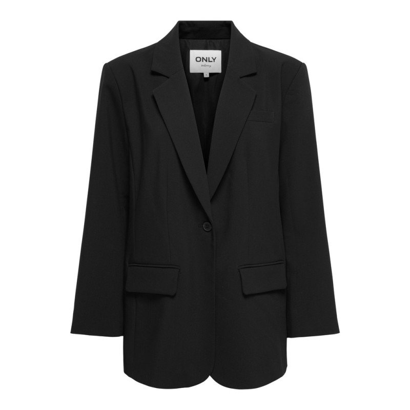 ONLY Linda-Raven langærmet blazer - Black