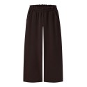 NAME IT KIDS Namsa wide bukser - Chocolate Plum