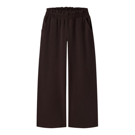 NAME IT KIDS Namsa wide bukser - Chocolate Plum