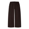 NAME IT KIDS Namsa wide bukser - Chocolate Plum