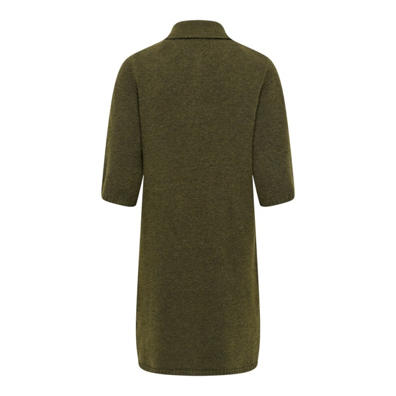 ONLY Alivia strikkjole - Beech / Button / Melange