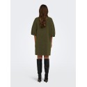 ONLY Alivia strikkjole - Beech / Button / Melange