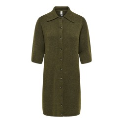 ONLY Alivia strikkjole - Beech / Button / Melange