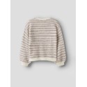 NAME IT KIDS Noelle langærmet strik - Wild Ginger