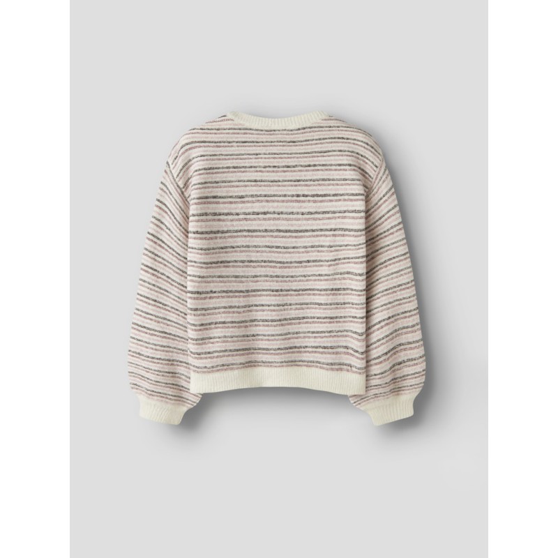 NAME IT KIDS Noelle langærmet strik - Wild Ginger