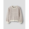 NAME IT KIDS Noelle langærmet strik - Wild Ginger