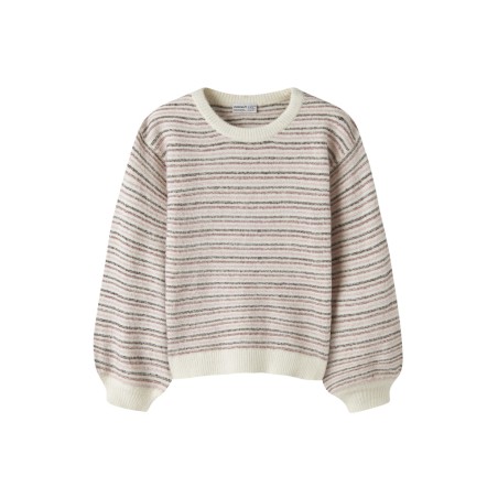 NAME IT KIDS pige - Noelle langærmet strik - Wild Ginger
