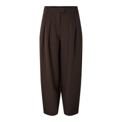 PIECES Olivia mid waist barrel bukser - Delicioso
