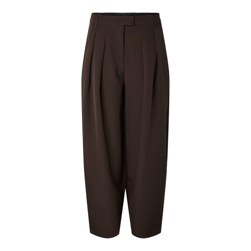 PIECES Olivia mid waist barrel bukser - Delicioso