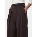 PIECES Olivia mid waist barrel bukser - Delicioso
