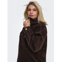 ONLY CARMAKOMA Tiggy langærmet skjorte - Ganache