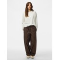 PIECES Adria parachute bukser - Hot Fudge