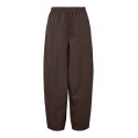 PIECES Adria parachute bukser - Hot Fudge