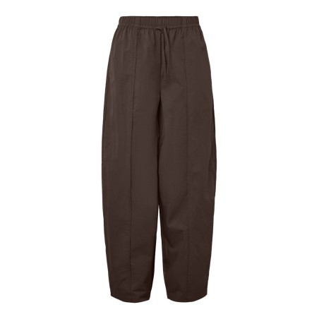 PIECES Adria parachute bukser - Hot Fudge