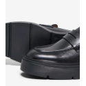 ONLY Alma læder loafers - Black