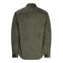ONLY & SONS Michael langærmet fløjl skjorte - Castor Gray