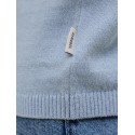 JJ REBEL Callum Strik Polo S/S - Faded Denim