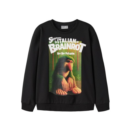 NAME IT Asper sweatshirt - Black