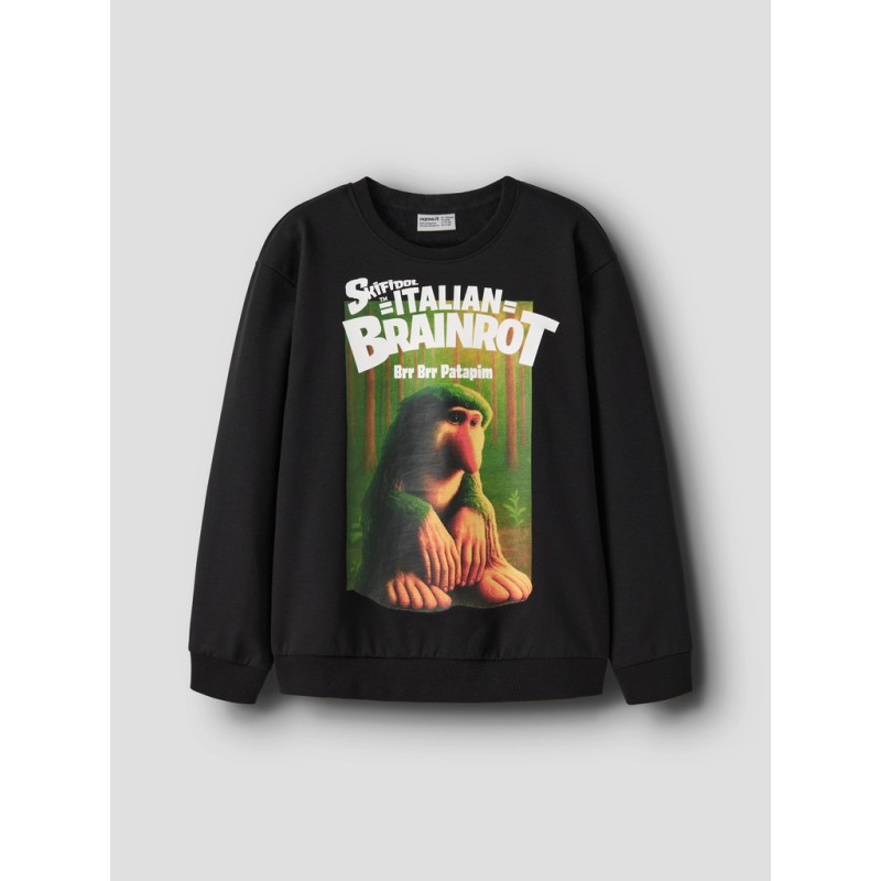 NAME IT Asper sweatshirt - Black