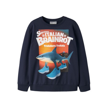 NAME IT Asper sweatshirt - Navy Blazer