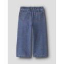 NAME IT Mini Rose brede pull-up jeans - Medium Blue Denim