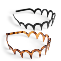 PIECES Atta hårbånd 2 pak - Chicory Coffee / BLACK