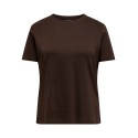 ONLY CARMAKOMA Jen jeans T-shirt - Coffee Bean