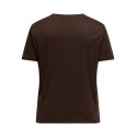 ONLY CARMAKOMA Jen jeans T-shirt - Coffee Bean