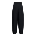 ONLY Kirsy mid waist barrel bukser - Black
