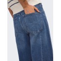 ONLY Jessica high waist barrel jeans - Medium Blue Denim