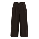ONLY Lyon wide leg culotte bukser - Chocolate Torte