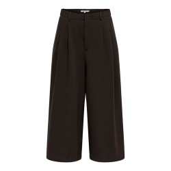 ONLY Lyon wide leg culotte bukser - Chocolate Torte