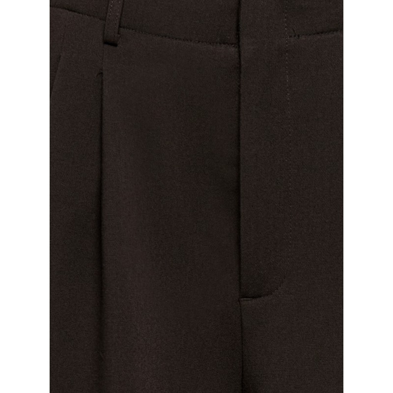 ONLY Lyon wide leg culotte bukser - Chocolate Torte