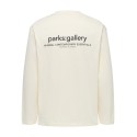ONLY & SONS Fred relaxed langærmet t-shirt - Egret / PARKS GALLERY