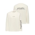 ONLY & SONS Fred relaxed langærmet t-shirt - Egret / PARKS GALLERY